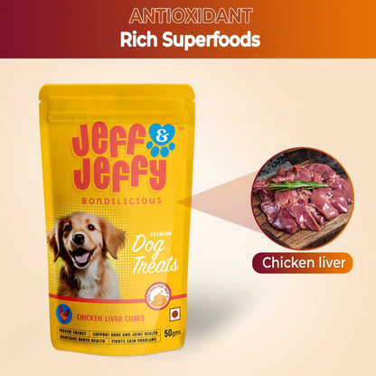 Chicken Liver Treats - Jeff & Jeffy